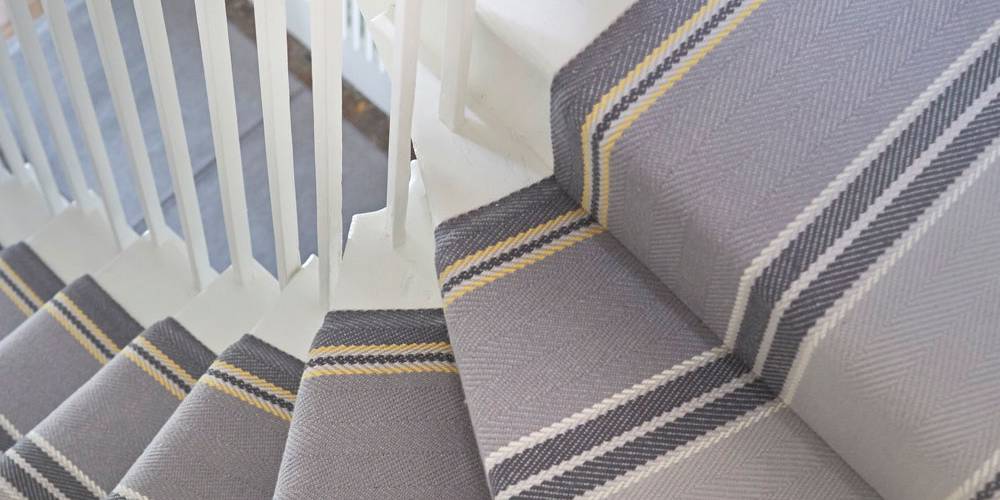 trap bekleden met stof @city